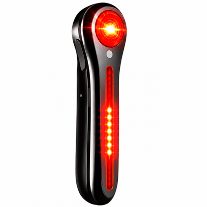 Sinalizador Traseiro para Bicicleta MySteps DualFlow Pro com Sensor de Freio Inteligente e Duplo LED Efeito Queda d'Água