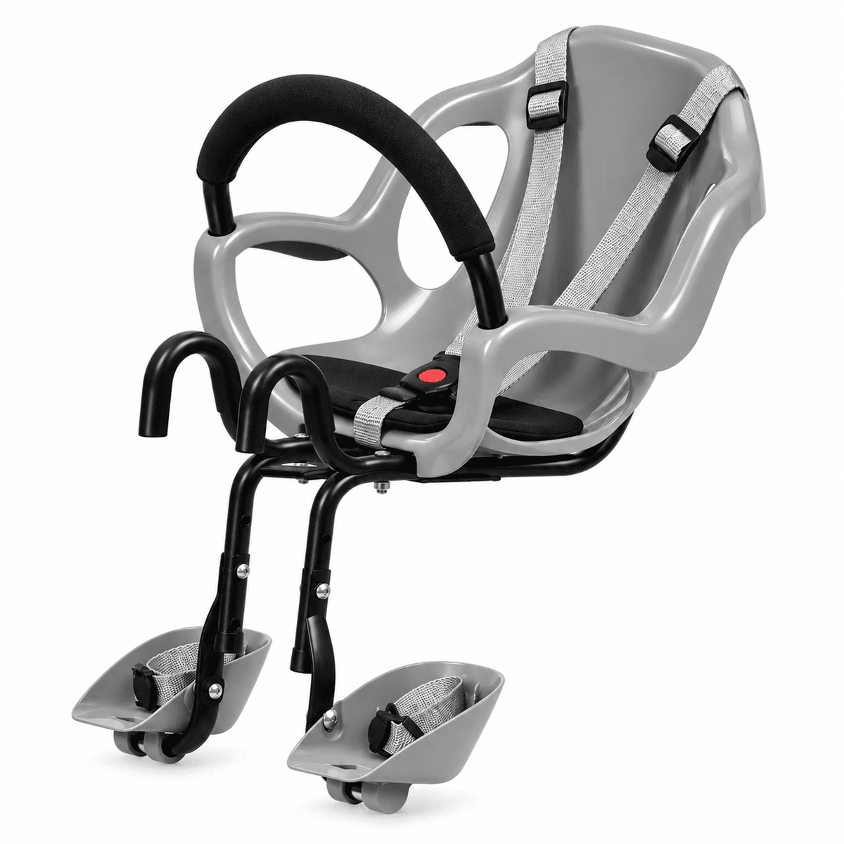 Kit de Cadeirinha Frontal Infantil Crianças de 1 a 4 anos para Bicicleta Bike Aro 29 MySteps KidSeat® Peso Máx 17 kg + Cinto, Manual e Certificado de Segurança