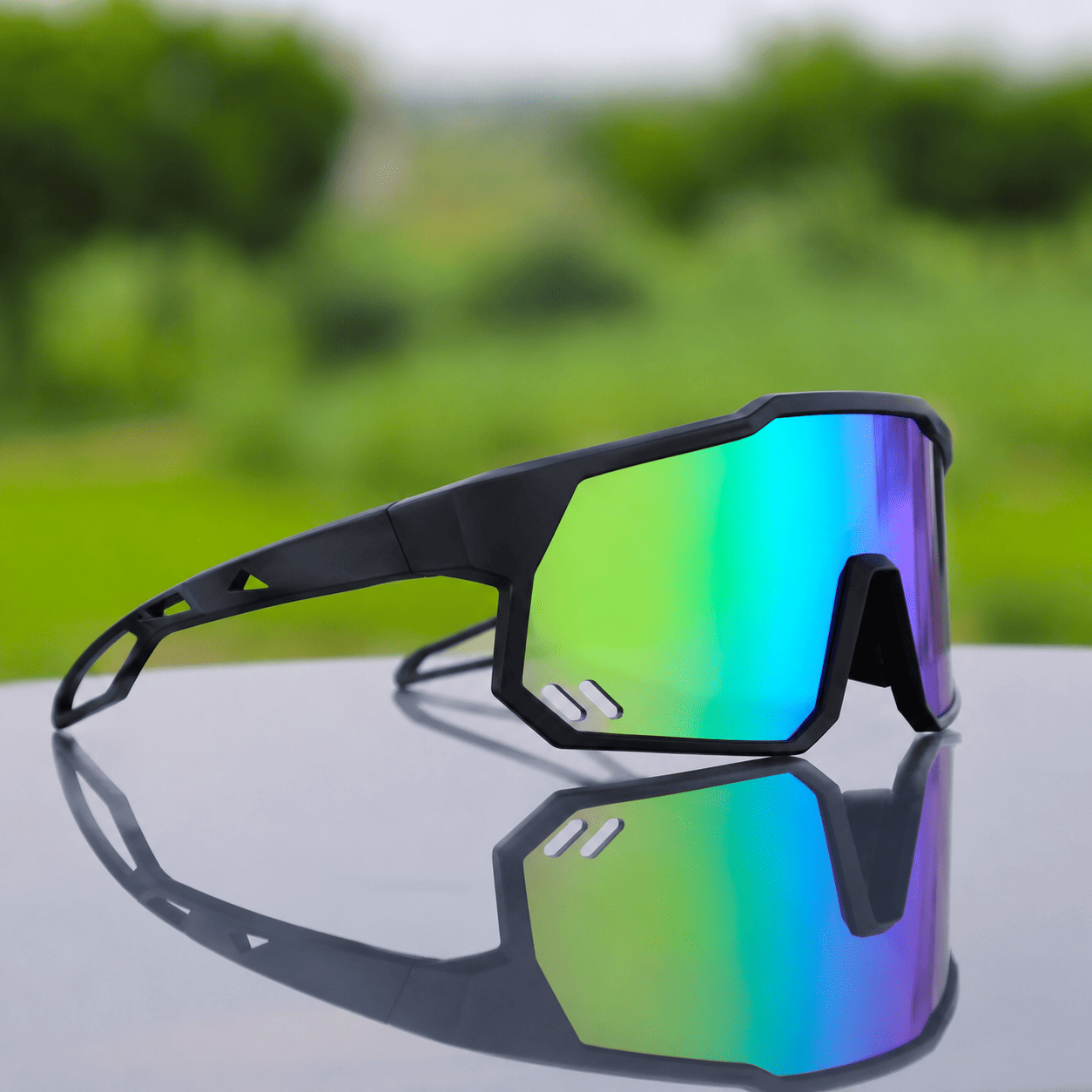 Óculos de Sol Esportivo e Polarizado MySteps AeroShield Pro Unissex com Antirreflexo e Proteção UV400