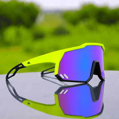 Óculos de Sol Esportivo e Polarizado MySteps AeroShield Pro Unissex com Antirreflexo e Proteção UV400