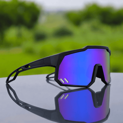 Óculos de Sol Esportivo e Polarizado MySteps AeroShield Pro Unissex com Antirreflexo e Proteção UV400