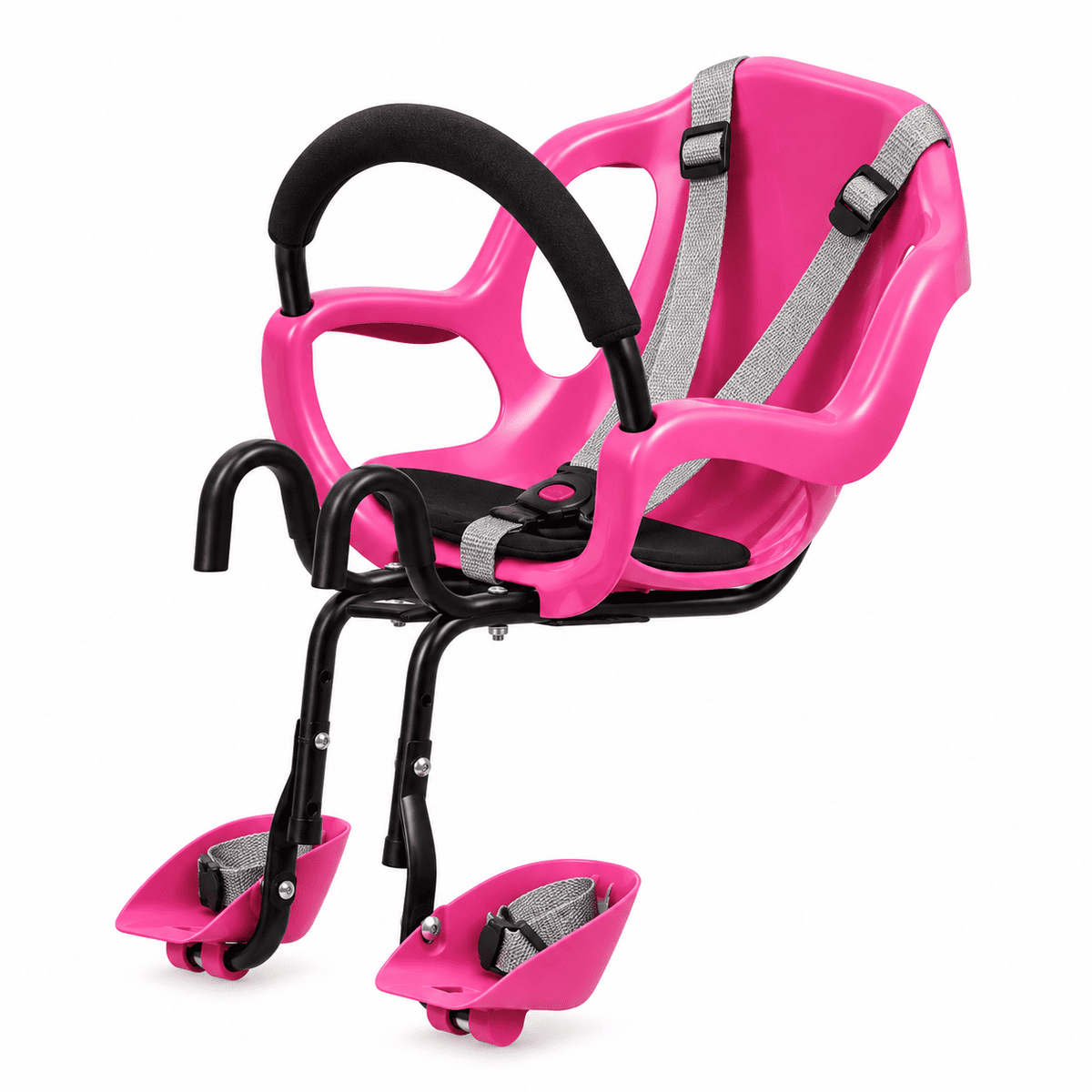 Kit de Cadeirinha Frontal Infantil Crianças de 1 a 4 anos para Bicicleta Bike Aro 29 MySteps KidSeat® Peso Máx 17 kg + Cinto, Manual e Certificado de Segurança