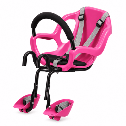 Kit de Cadeirinha Frontal Infantil Crianças de 1 a 4 anos para Bicicleta Bike Aro 29 MySteps KidSeat® Peso Máx 17 kg + Cinto, Manual e Certificado de Segurança