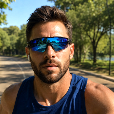 Óculos de Sol Esportivo e Polarizado MySteps CleanView Unissex com Antirreflexo e Proteção UV400