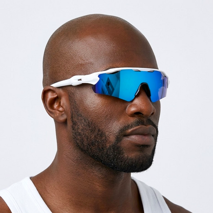Óculos de Sol Esportivo e Polarizado MySteps CleanView Unissex com Antirreflexo e Proteção UV400